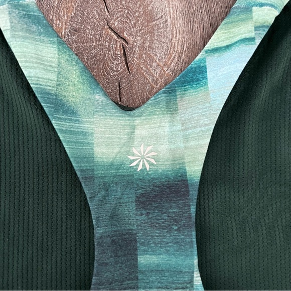 ATHLETA GIRL Long Distance Cropped Racerback Sports Bra Tank Top Size S / 7 - Picture 4 of 7